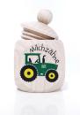 Milchzahndose Traktor grün